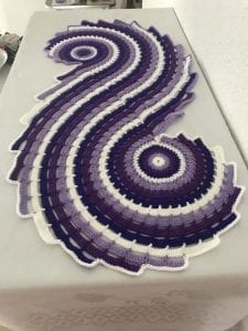 Spiral Dantel Runner Yapımı - Resim 23