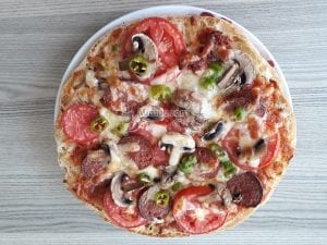 Fırında Bazlama Pizza 1
