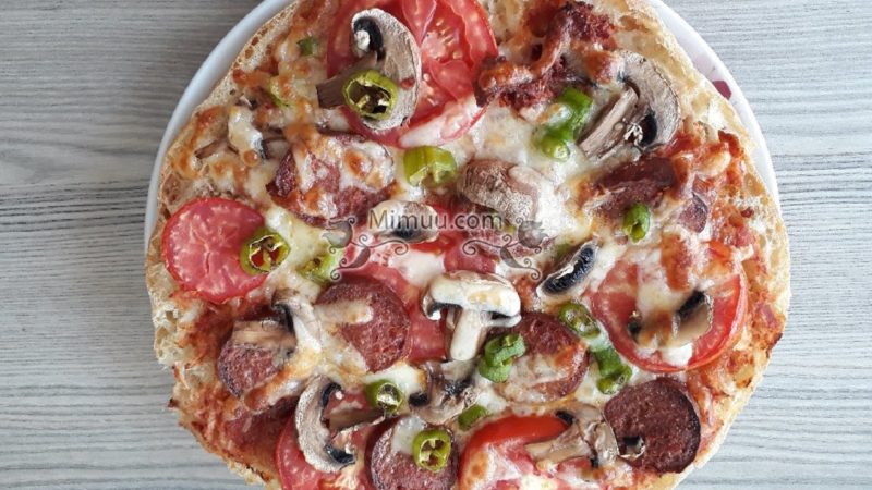 Fırında Bazlama Pizza 2