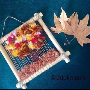 Dokuma Ağaç Modelleri - Dimensional Weaving #woventreehanging 13