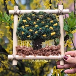 Dokuma Ağaç Modelleri - Dimensional Weaving #woventreehanging