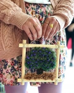 Dokuma Ağaç Modelleri - Dimensional Weaving #woventreehanging 3