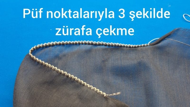 İğne Oyası Zürafa Yapımı