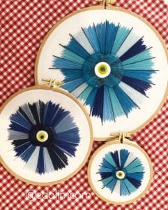 Nazarlık Modelleri Hoop Art - Resim 14
