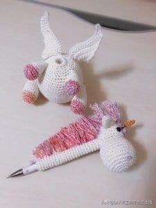 Amigurumi Kalem Süsü Yapımı - Resim 19