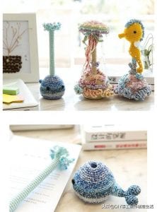 Amigurumi Kalem Süsü Yapımı - Resim 22