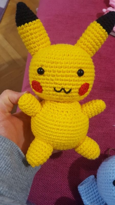 Amigurumi Pikachu Yapımı Türkçe - Mimuu.com