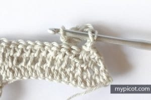 Fıstıklı Zikzak Örgü Modeli Yapılışı - Resim 7
