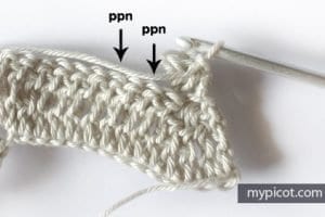 Fıstıklı Zikzak Örgü Modeli Yapılışı - Resim 8