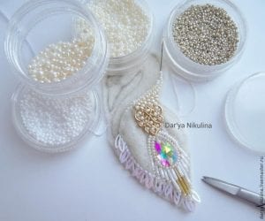 Kuğu Broş Yapımı - Resim 13