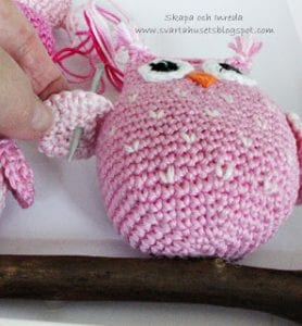 Amigurumi Baykuş Pano Yapılışı - Resim 21