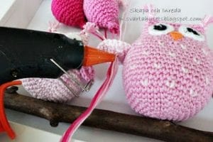 Amigurumi Baykuş Pano Yapılışı - Resim 23