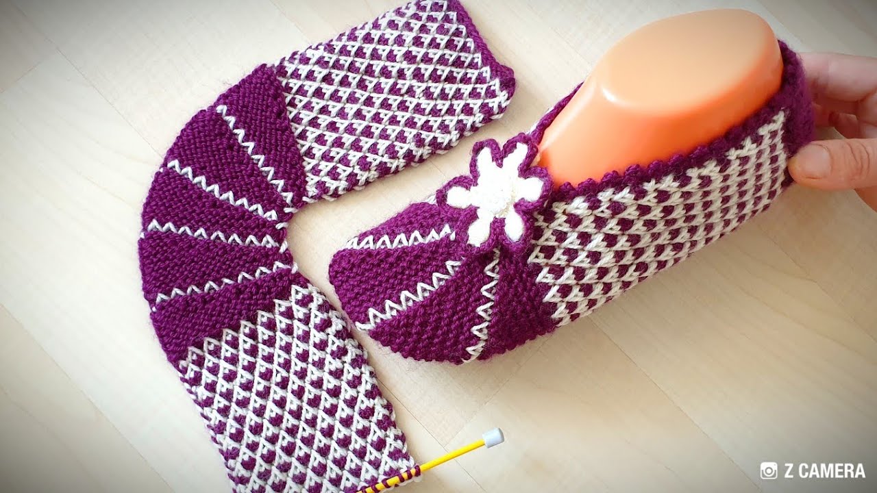 5 şişle patik örnekleri