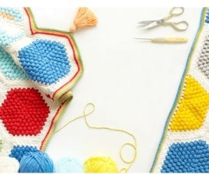 Örgü Bebek Battaniye Modelleri Yapılışı 14