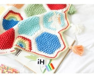 Örgü Bebek Battaniye Modelleri Yapılışı 11