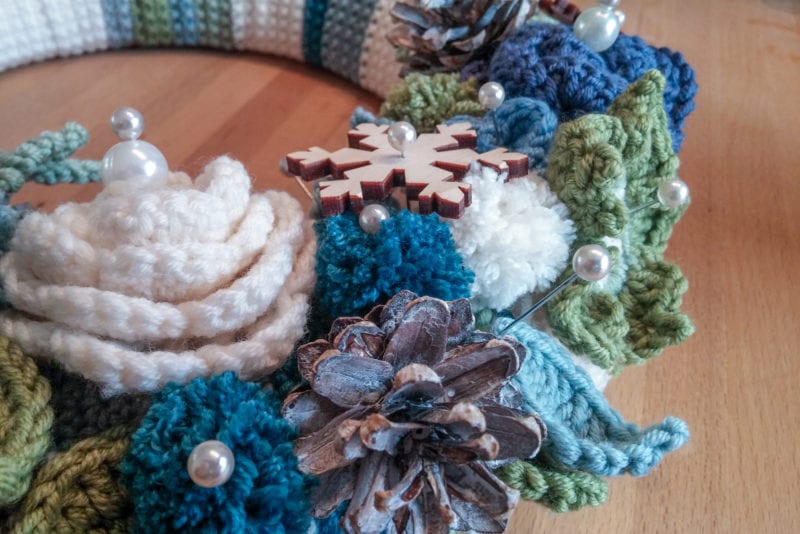 Örgü Kapı Çelengi Yapılışı 11