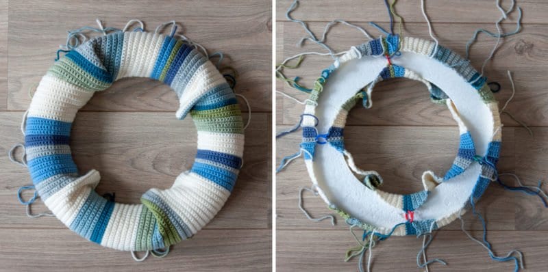 Örgü Kapı Çelengi Yapılışı 3