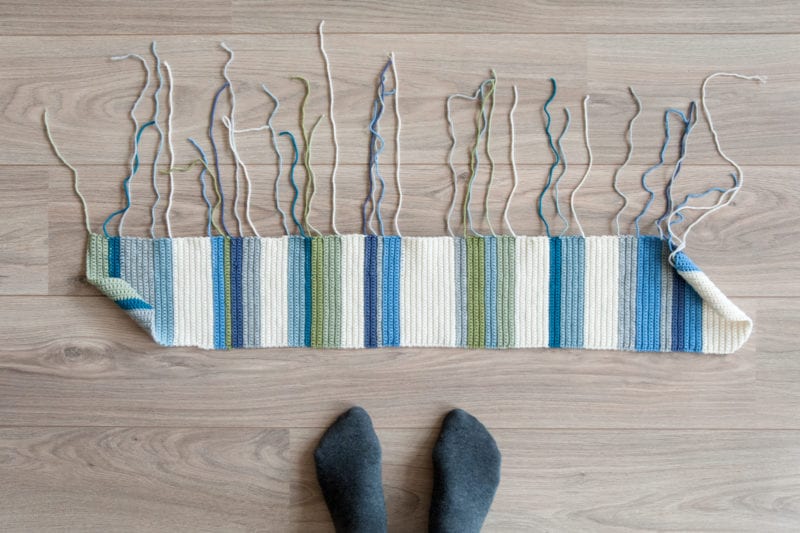 Örgü Kapı Çelengi Yapılışı 4