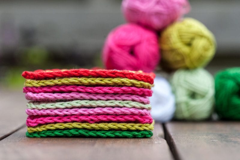 Örgü Kırlent Yapımı Anlatımlı 13