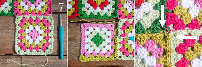 Örgü Kırlent Yapımı Anlatımlı 19