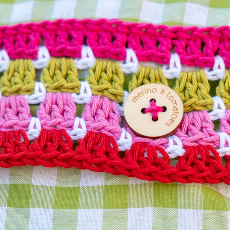 Örgü Kırlent Yapımı Anlatımlı 5