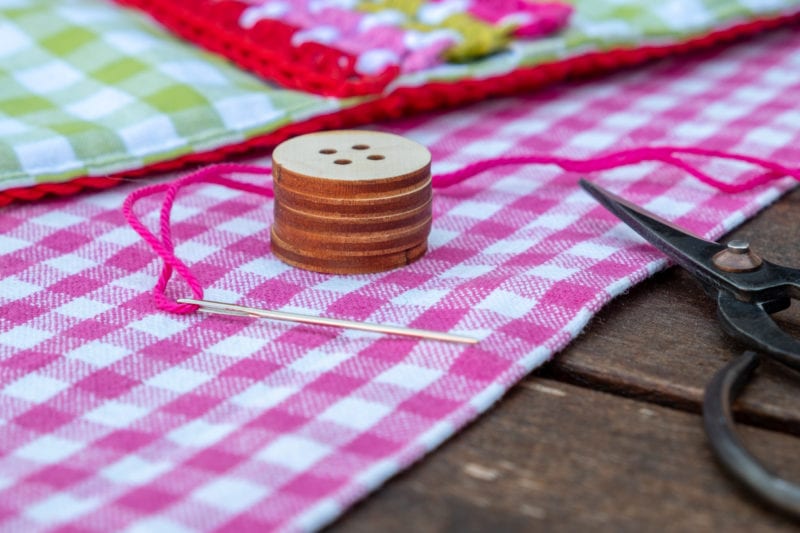 Örgü Kırlent Yapımı Anlatımlı 8