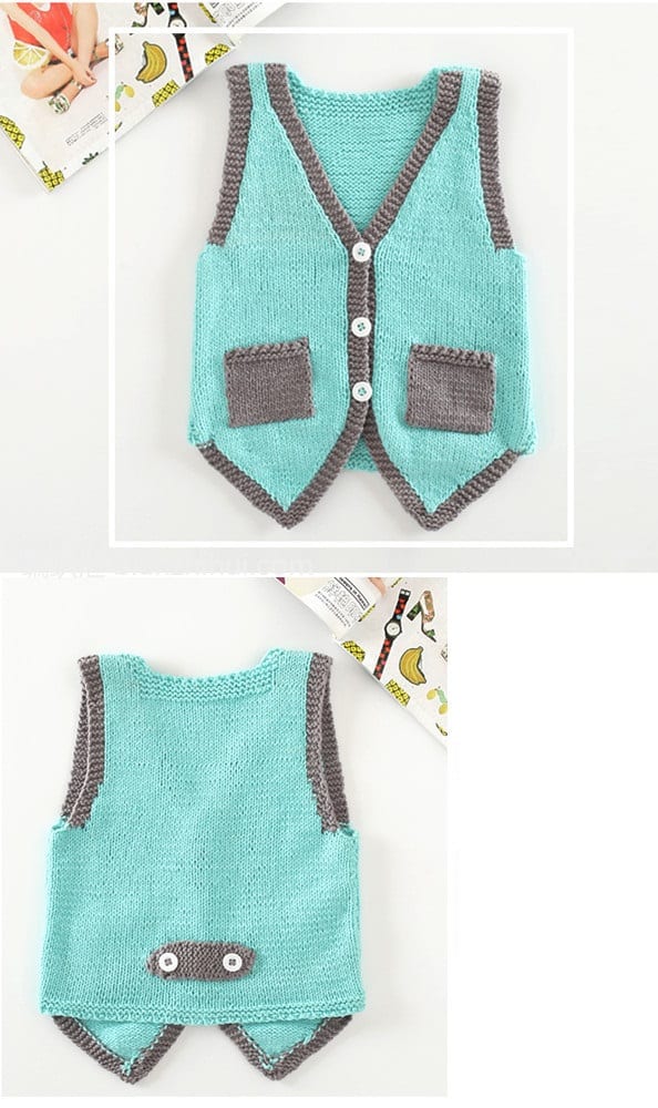 Tığ işi yelek örnekleri ve yapılışları