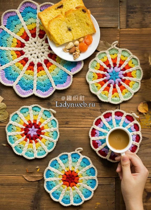 Tığ İşi Sepet Örgü 12