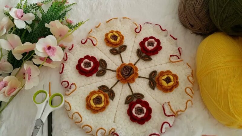 Güz Gülleri Lif Yapımı 2