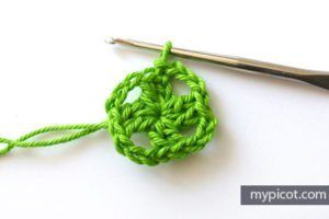 4 Yapraklı Yonca Motifi Yapılışı 1