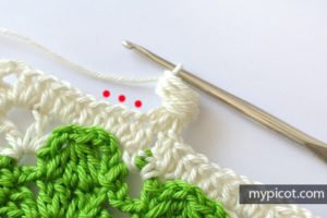 4 Yapraklı Yonca Motifi Yapılışı 9