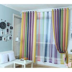 Bebek Odası Perdeleri ve Fon Çeşitleri 44