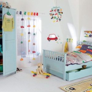 Bebek Odası Perdeleri ve Fon Çeşitleri 47