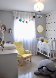 Bebek Odası Perdeleri ve Fon Çeşitleri 52