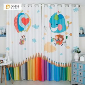 Bebek Odası Perdeleri ve Fon Çeşitleri 22
