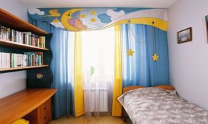 Bebek Odası Perdeleri ve Fon Çeşitleri 24