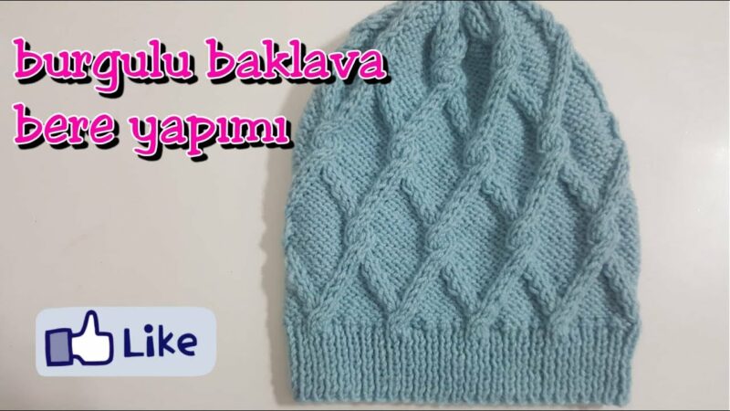 Örgüden Bere Modelleri 17