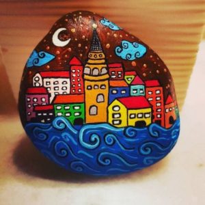 Taş Boyama Sanatı 44