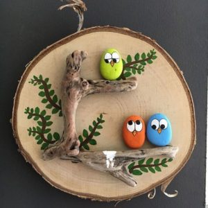 Taş Boyama Sanatı 9