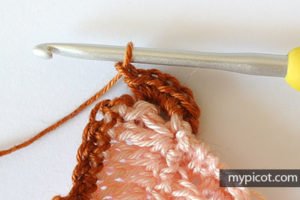 Zigzag Örgü Battaniye Yapılışı - Resim 9