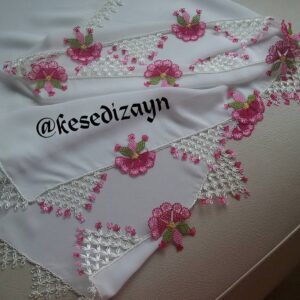 İğne Oyaları Namaz Başörtüleri - Resim 9