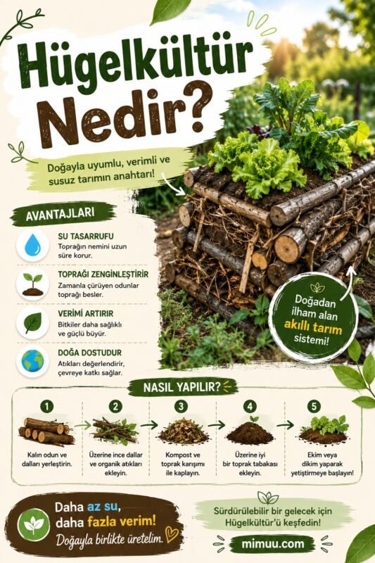 Susuz Tarım Hugelkultur Nedir, Nasıl Yapılır? 18