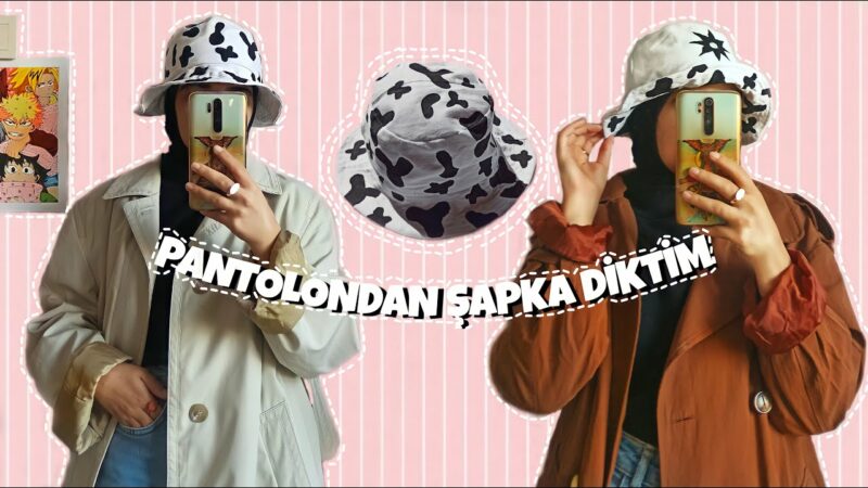 Kot Pantolondan Şapka Nasıl Yapılır? 15