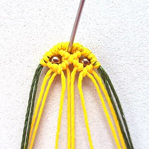 Makrome Ananas Küpe Nasıl Yapılır? - Makrome Ananas Nasıl Yapılır? 3
