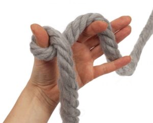 Örgü Düğüm Yastık Yapılışı - Resim 14