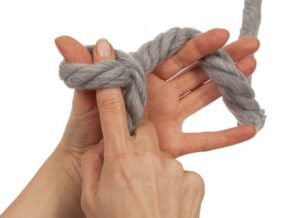 Örgü Düğüm Yastık Yapılışı - Resim 15