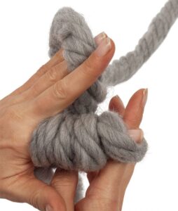 Örgü Düğüm Yastık Yapılışı - Resim 25