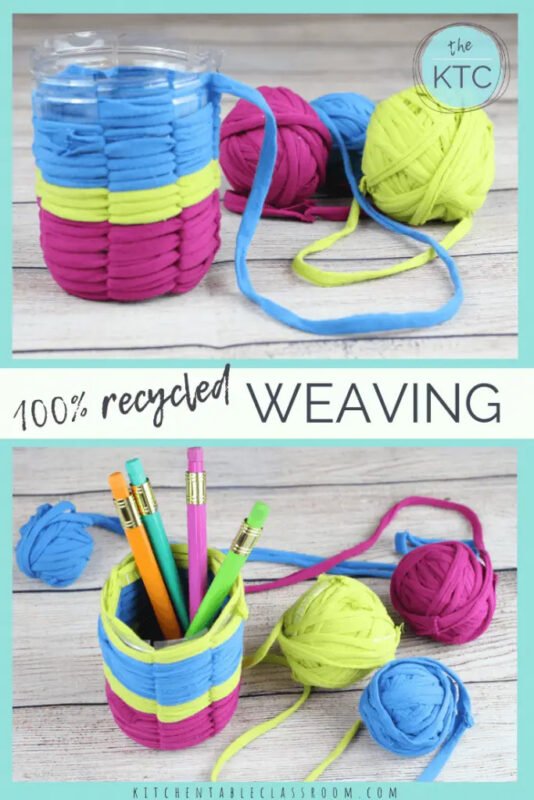 Pet Şişeden Penye İple Kalemlik Nasıl Yapılır? 4