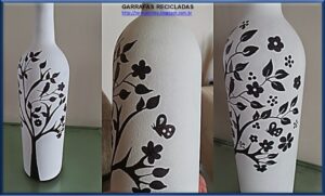 Cam Şişe Boyama - Resim 56