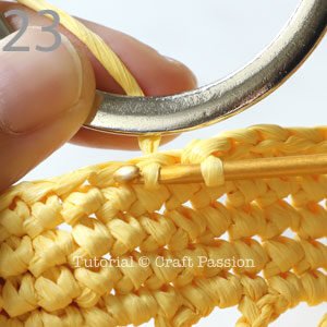 Midye Çanta Yapılışı - Resim 29